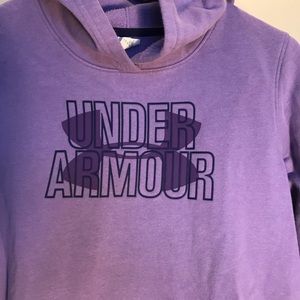 Under Armour Shirts & Tops - Youth large Under Armour purple sweatshirt Under Armour Shirts & Tops - Youth large Under Armour purple sweatshirt